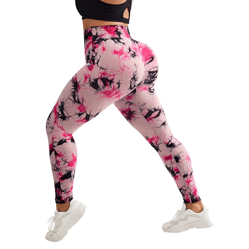 Custom All-Over Print Womens High-Stretch Tights — custom pants from SublimApparel