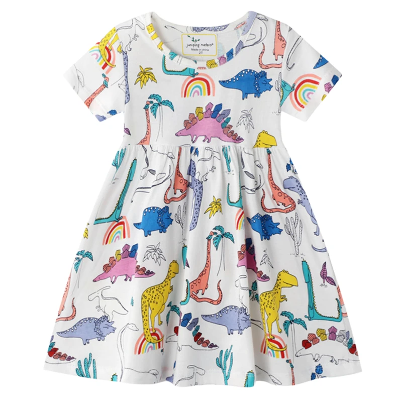 Custom All-Over Print Kids Short-Sleeve Dress