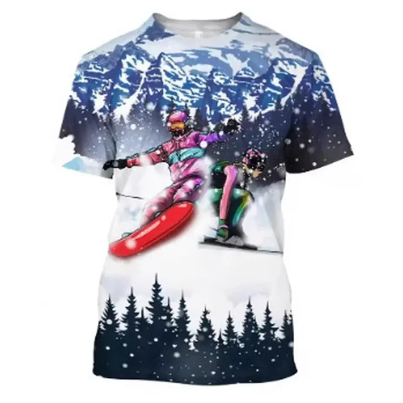 Custom All-Over Print Skate T-Shirt thumbnail 5
