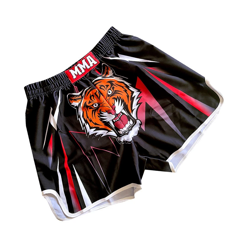 Custom All-Over Print Boxing Shorts — custom sportswear from SublimApparel