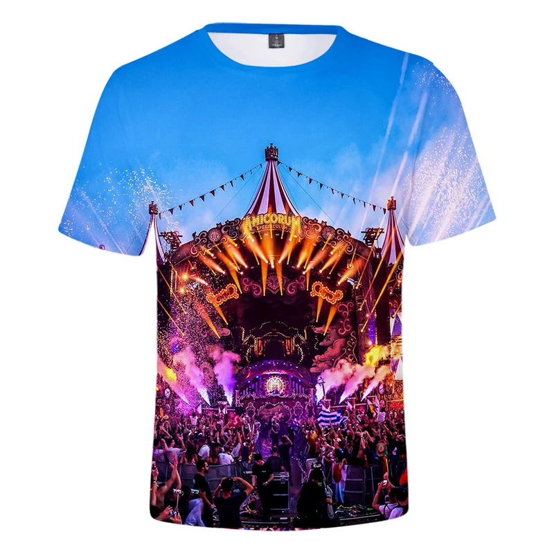 Custom All-Over Print Music Tour & Festival Merch T-shirt