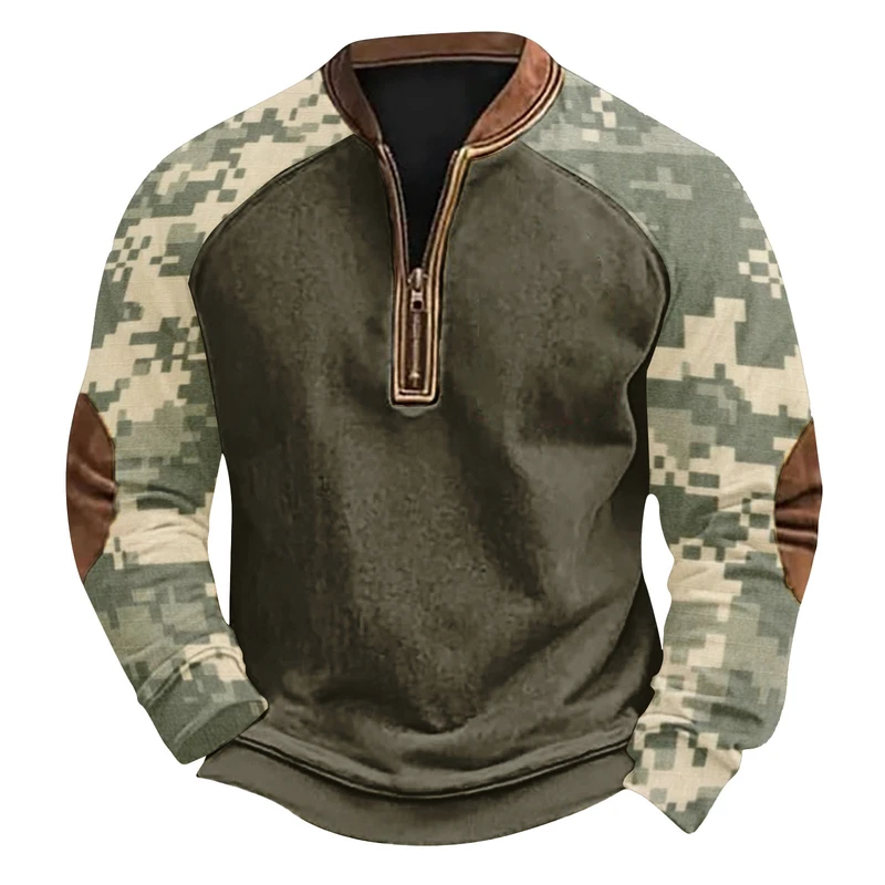Custom All-Over Print Military Wear Hoodie thumbnail 10